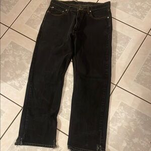 Polo Ralph Lauren Heritage Black Straight Jeans Size W34 L30